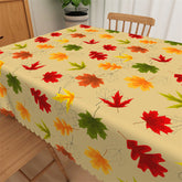 Lofaris Maple Leaves Restaurant Dinner Square Tablecloth
